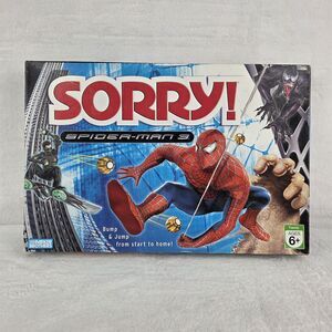 Sorry! Spider-Man 3 Special Edition Board Game 2007 Complete